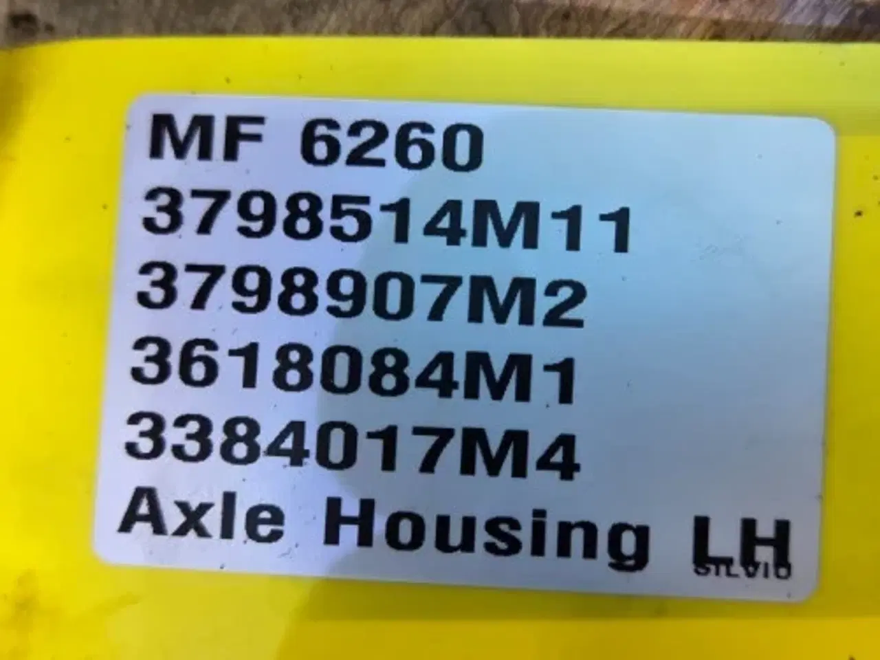 Billede 11 - Massey Ferguson 6260 Lår L.  3798514M11