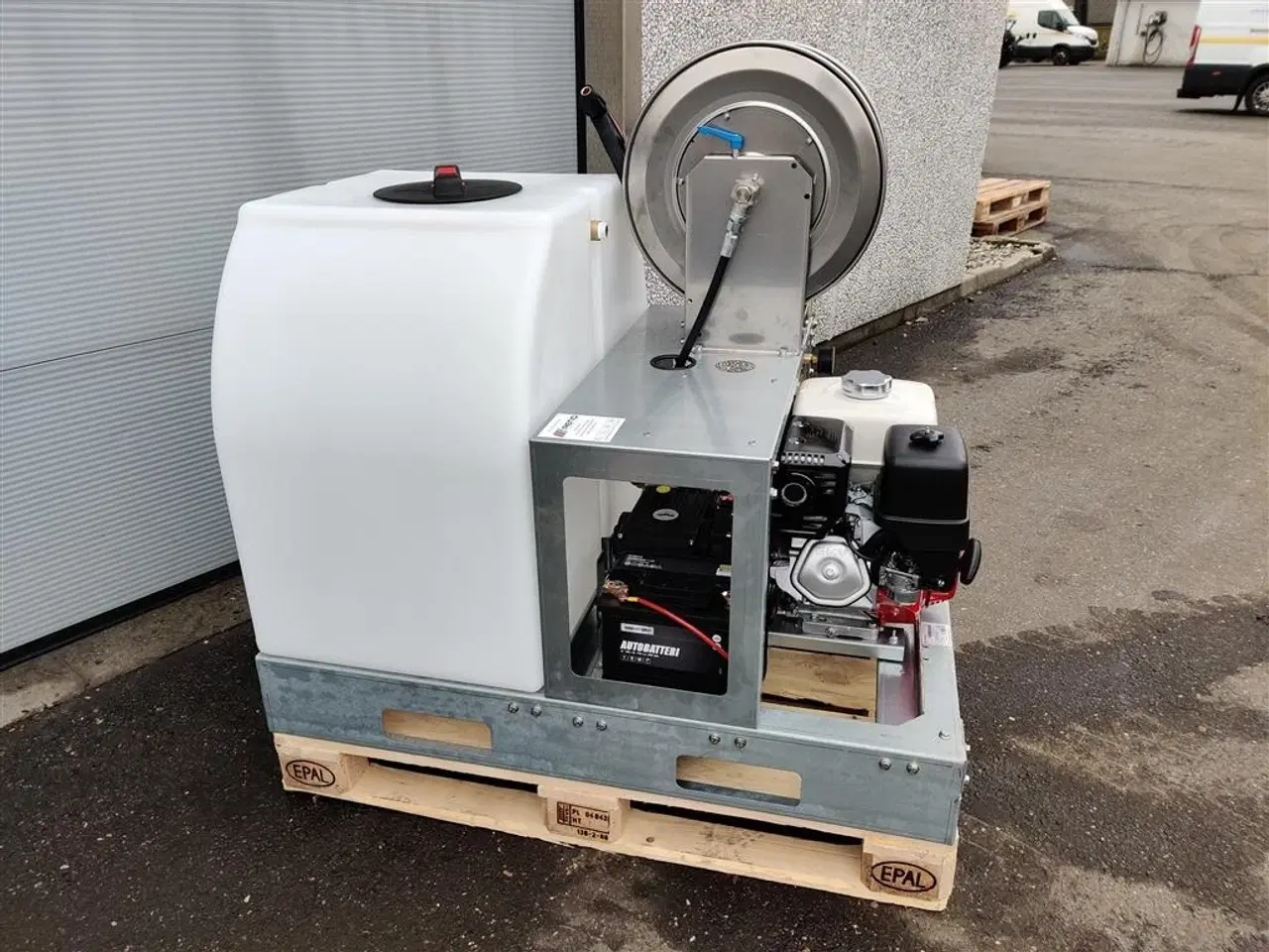 Billede 2 - AB Mobil 220/20-300 Honda 13hk el-start 50 meter slange med oprul