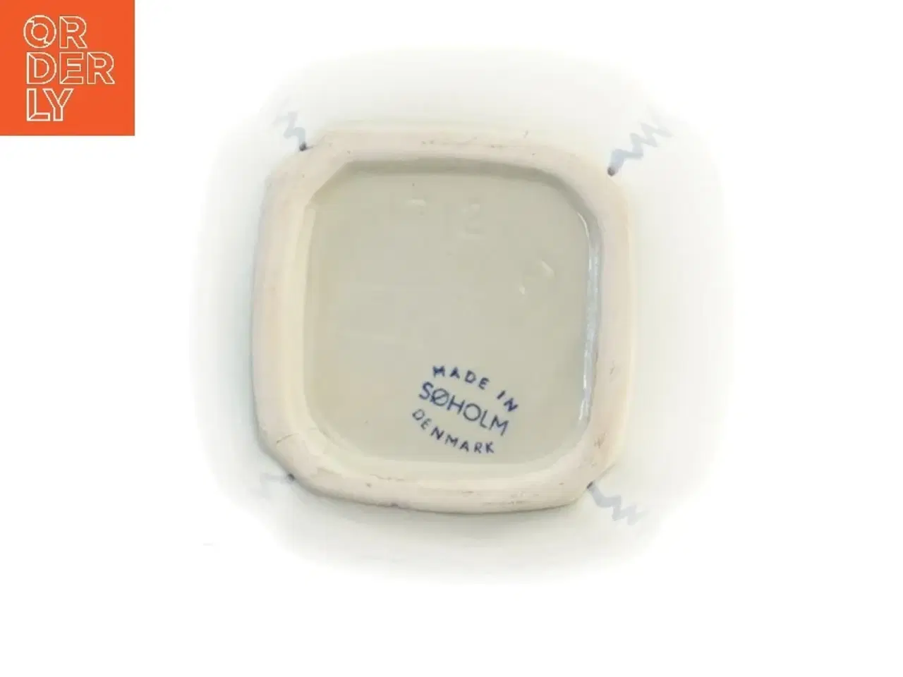 Billede 4 - Kakaokrukke med korklåg fra Søholm (str. Ø 7,5 cm længde 14,5 cm)