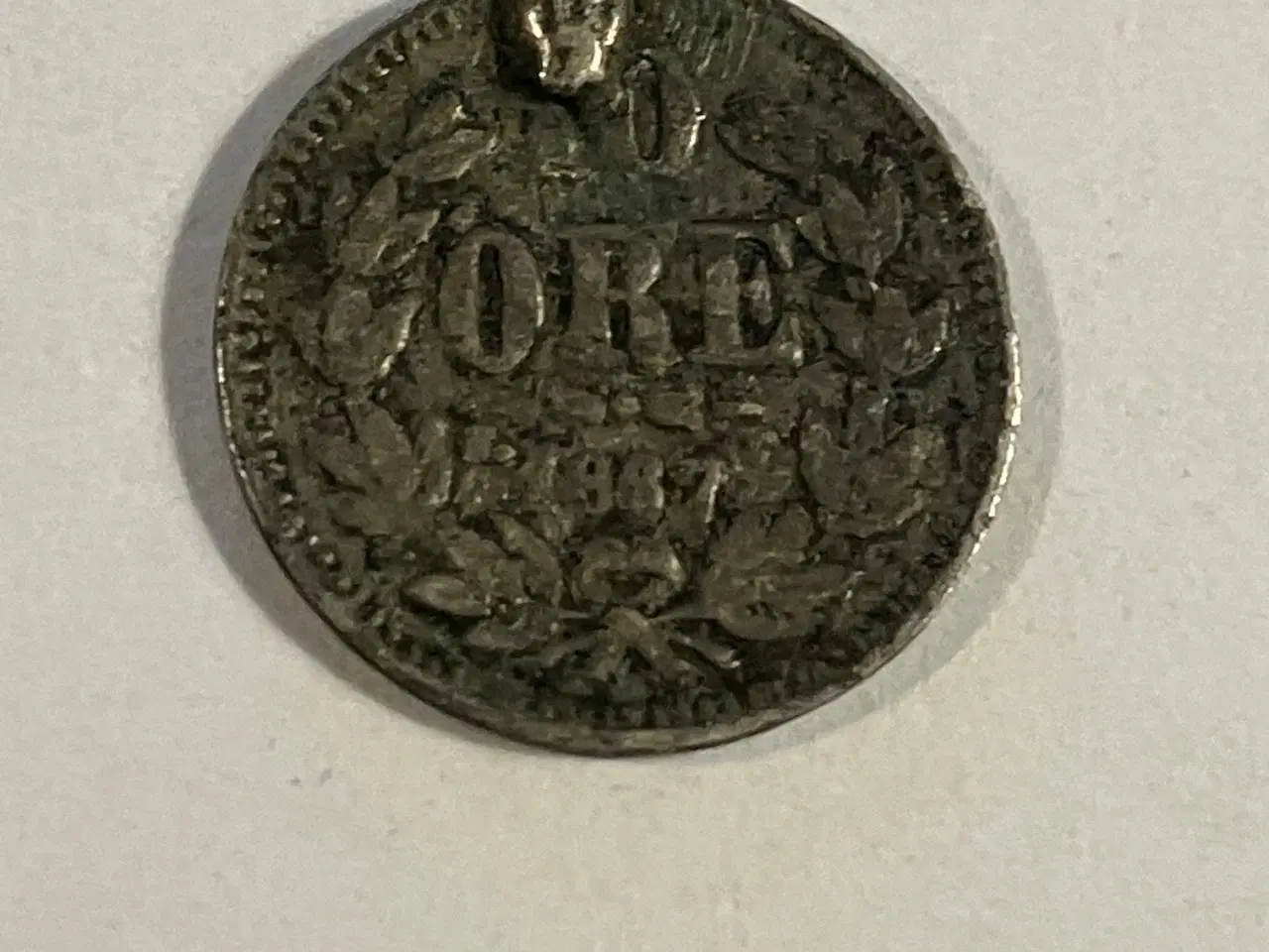 Billede 1 - 10 Øre 1867 Sweden - Dårlig stand