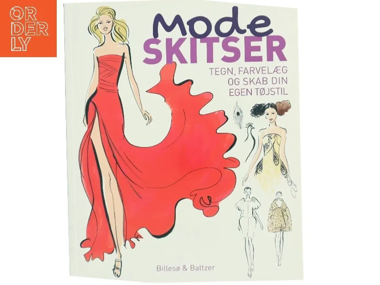 Billede 1 - Mode Skitser (Bog)