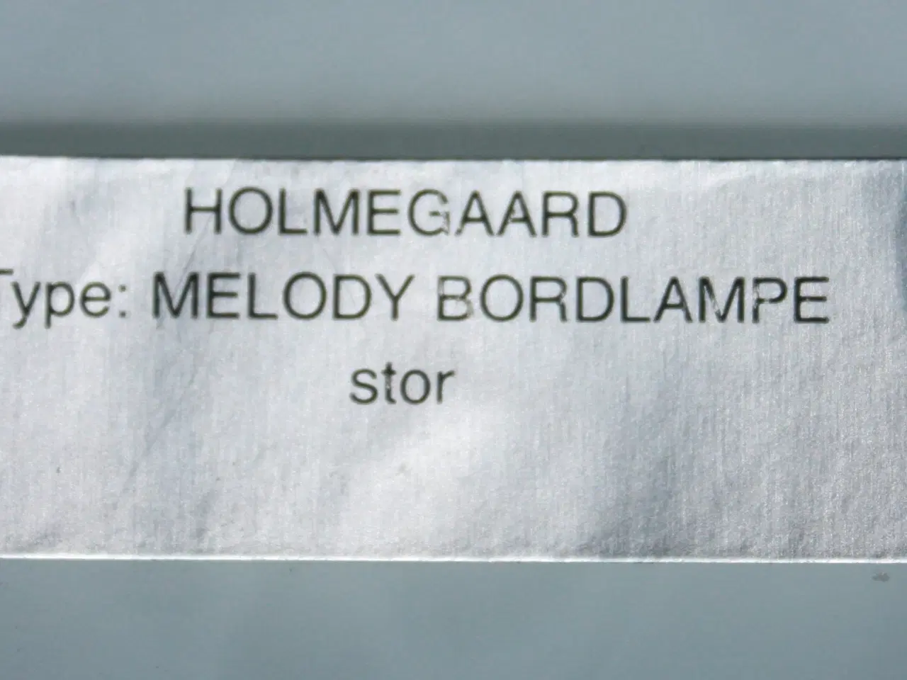 Billede 10 - "Melody" bordlampe fra Holmegaard