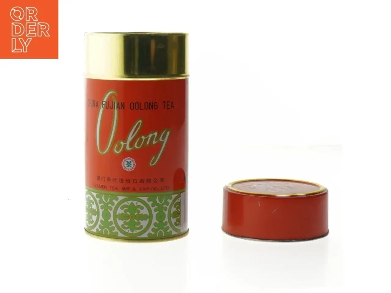 Billede 2 - Oolong te dåse (str. Ø. 7,5 cm. længde. 15 cm)