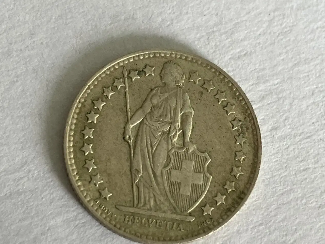 Billede 2 - 1/2 Franc Switzerland 1956