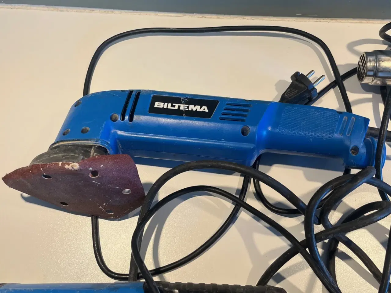 Billede 5 - Værktøj varmepistol, mejsel, slibemaskiner