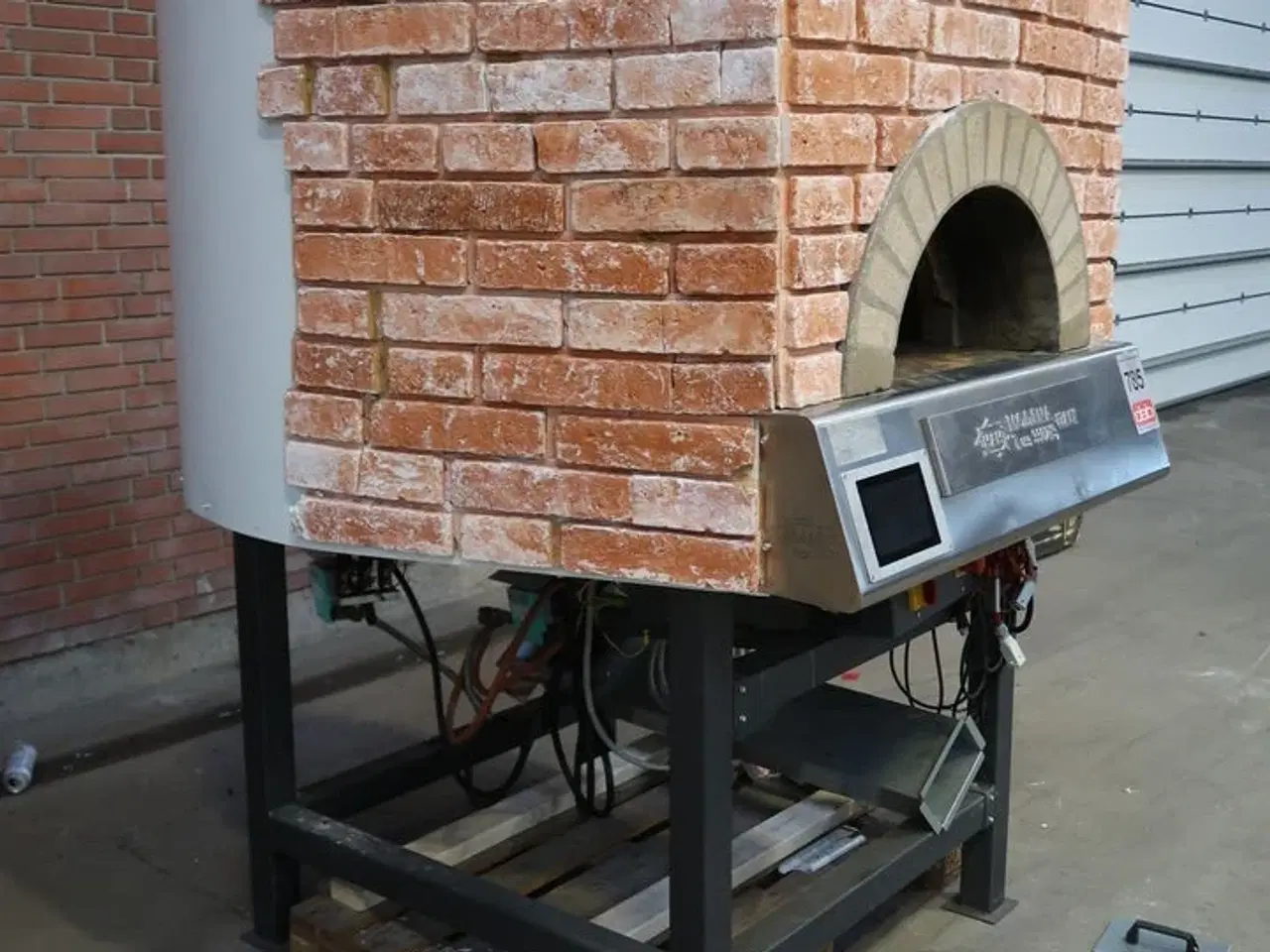 Billede 2 - Demo pizzaovn roterende stenplade Ø95CM, MAM MFRC115