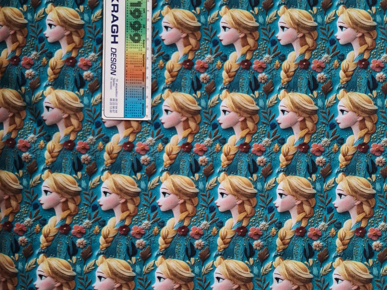 Billede 20 - Polyester og bomuldsstof.