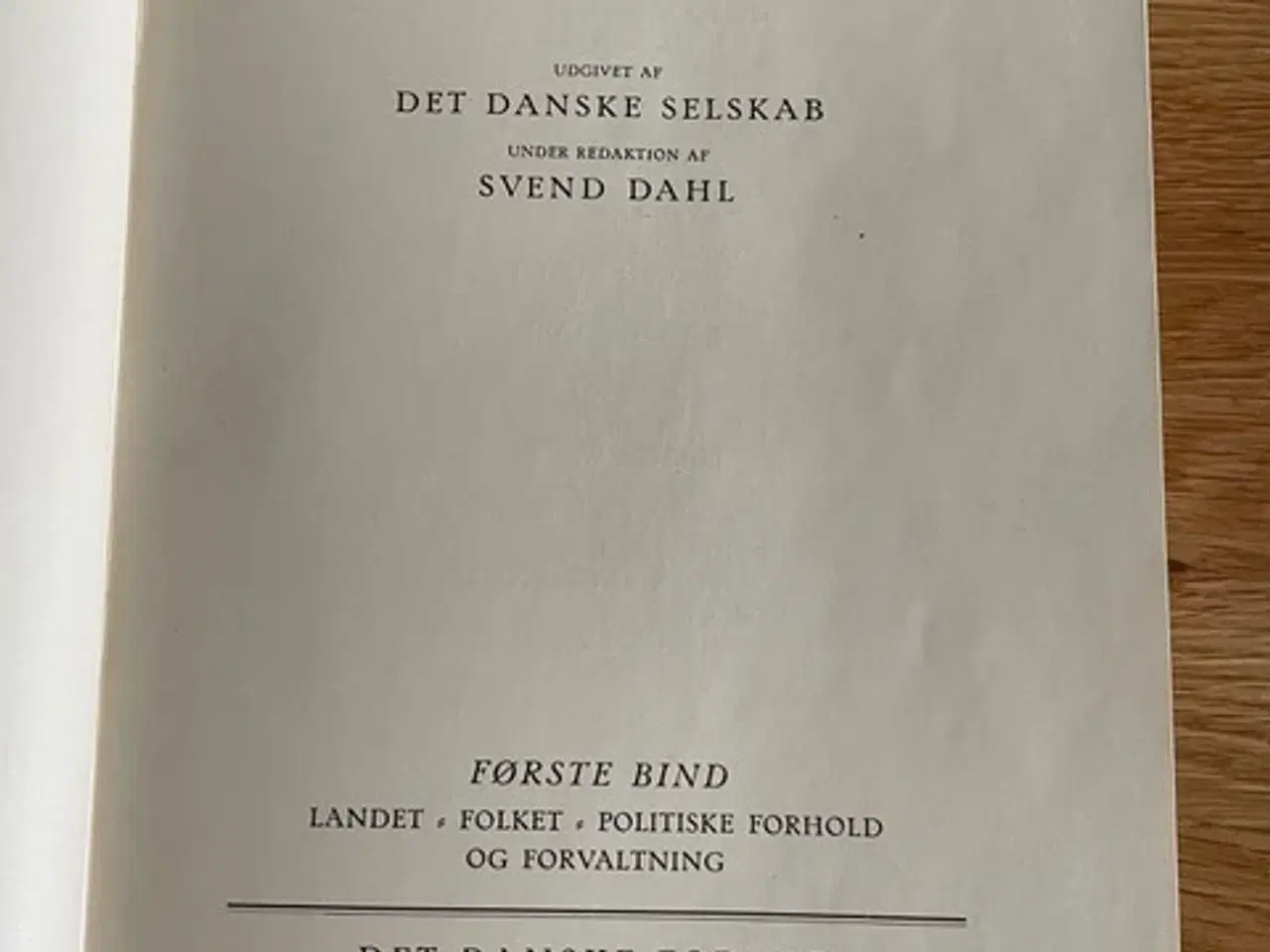 Billede 1 - Danmarks Kultur ved aar 1940