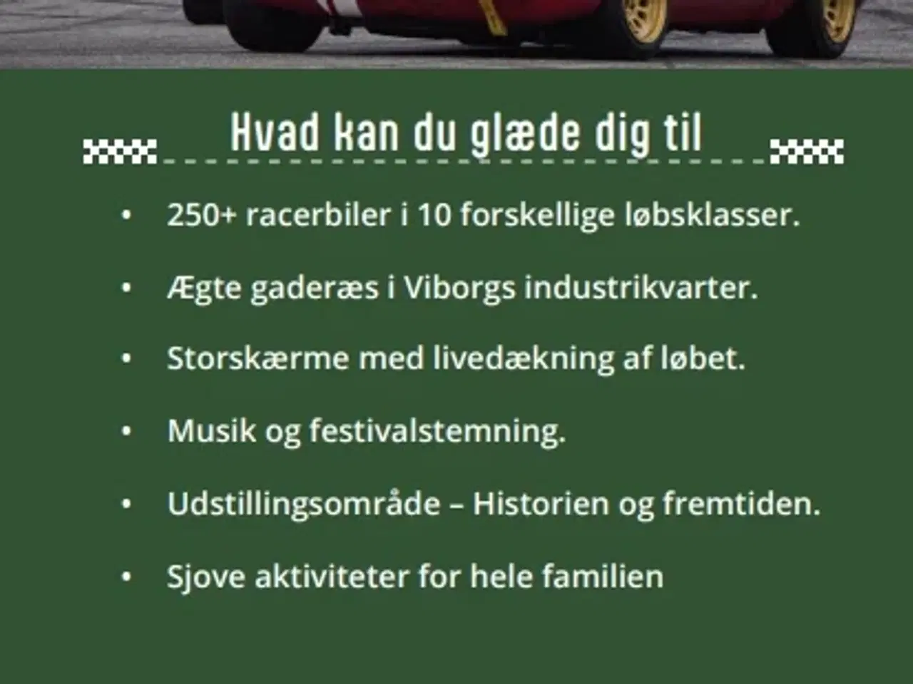 Billede 11 - VIP Telt på 54 m² med plads til 32 siddende gæster - Classic Race Viborg 2025