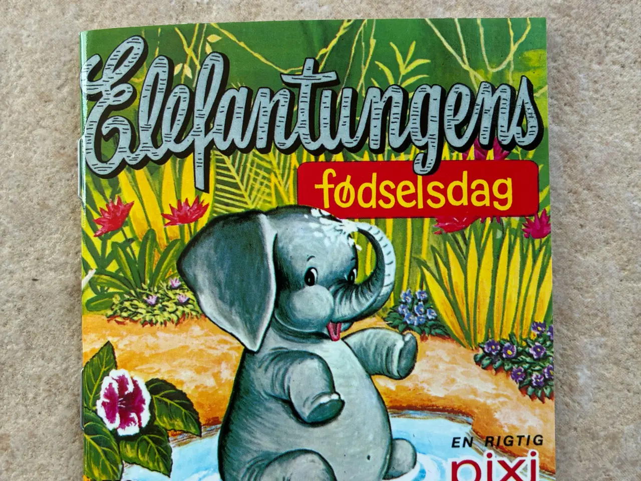 Billede 1 - Pixibog Elefantungens fødselsdag 