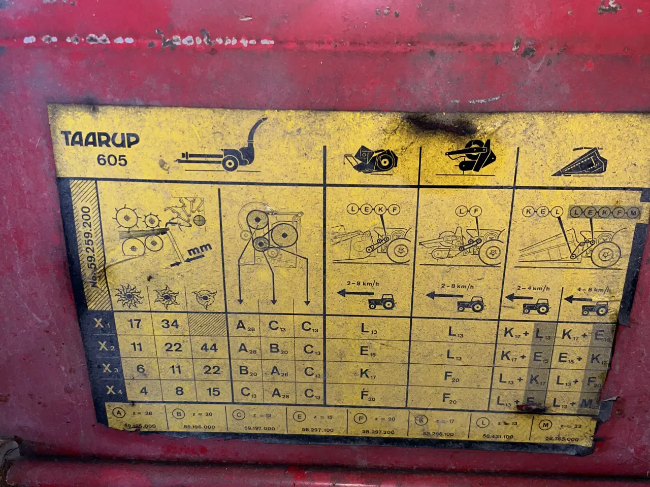 Billede 6 - Taarup 605 snitter