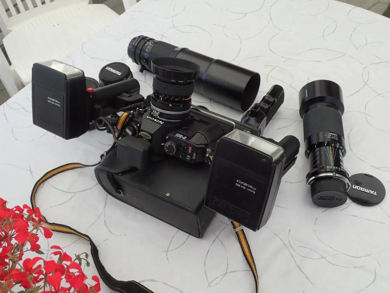 Billede 6 - Nikon F 301 kamera med tilbehør