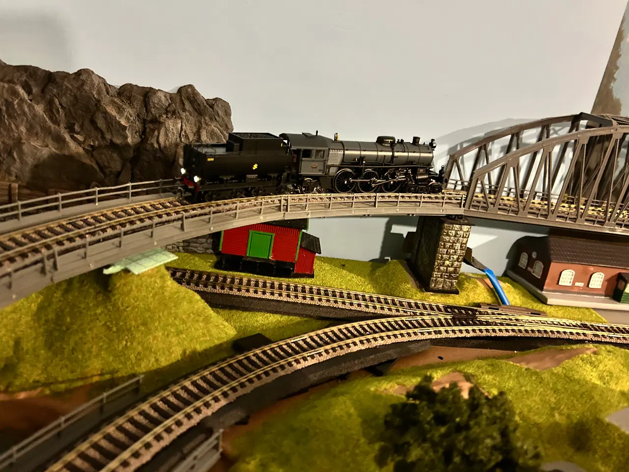 Billede 8 - Modeltog Trix 25490 F 1200 Svensk Damplokomotiv.