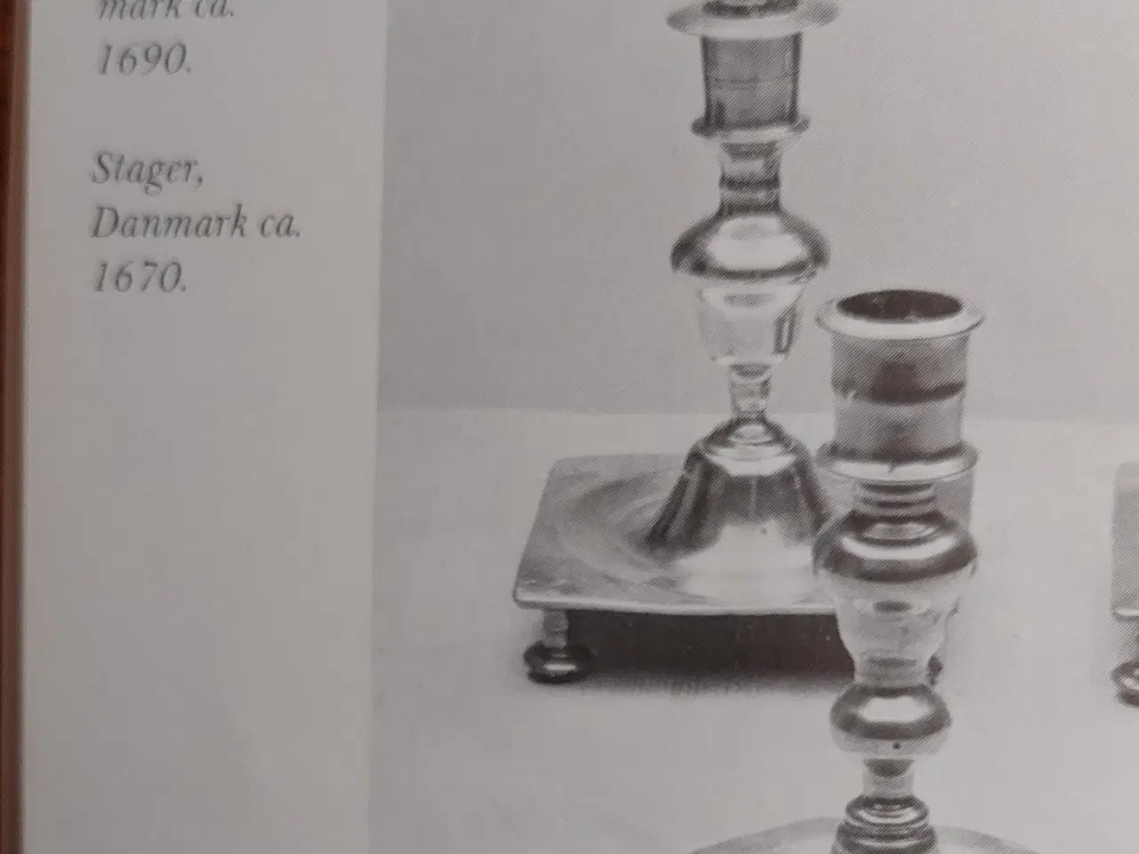 Billede 6 - ANTIKKE 17 / 1800 TALS LYSESTAGER - (samlet pris) 