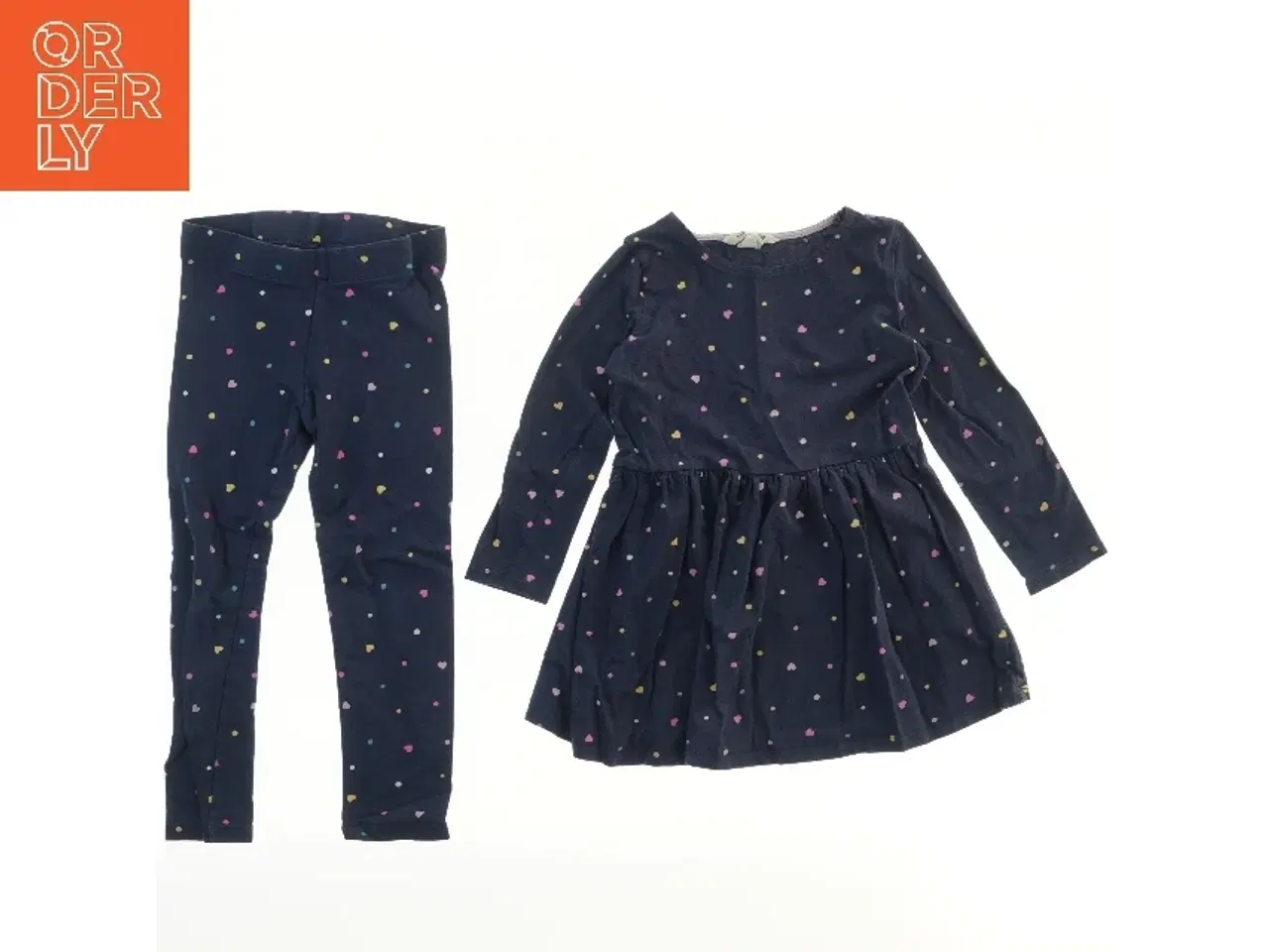 Billede 1 - Kjole og leggings med mønster fra H&M (str. 98)