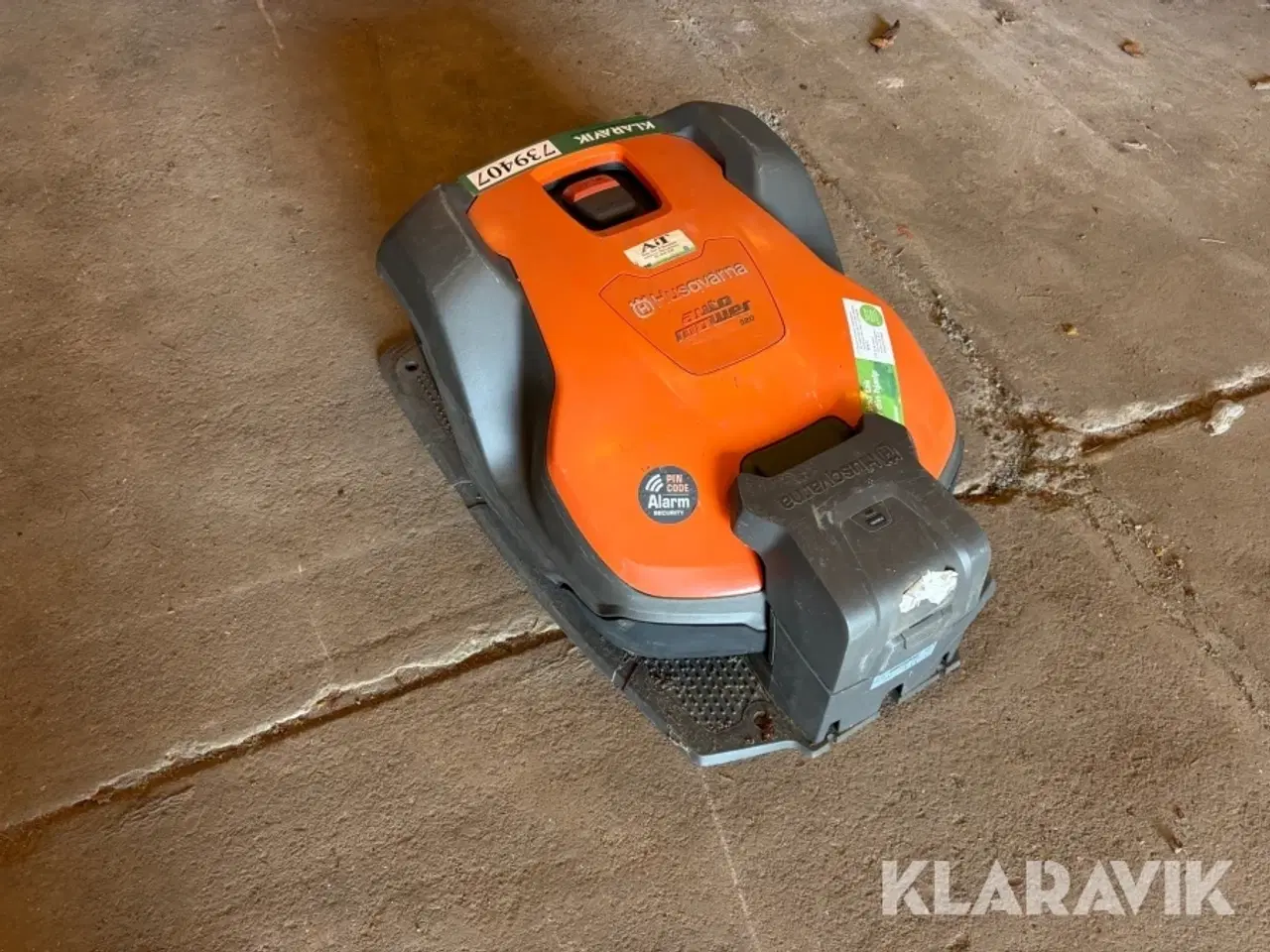 Billede 7 - Robot plæneklipper Husqvarna 520 med ladestation