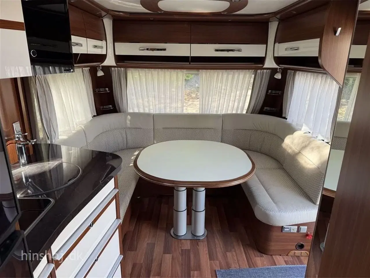 Billede 3 - 2013 - Hymer Nova S 540   Dejlig vogn med rundsidegruppe og enkelsenge fra Hinshøj Caravan A/S