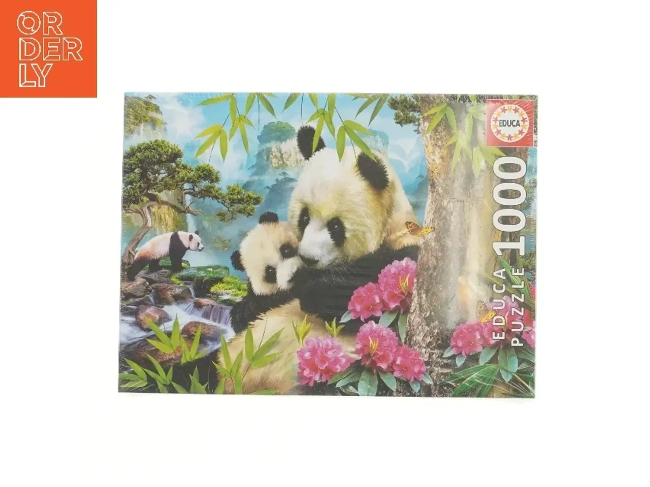 Billede 1 - Educa panda puslespil 1000 brikker fra Educa (str. 6x27x37 cm)