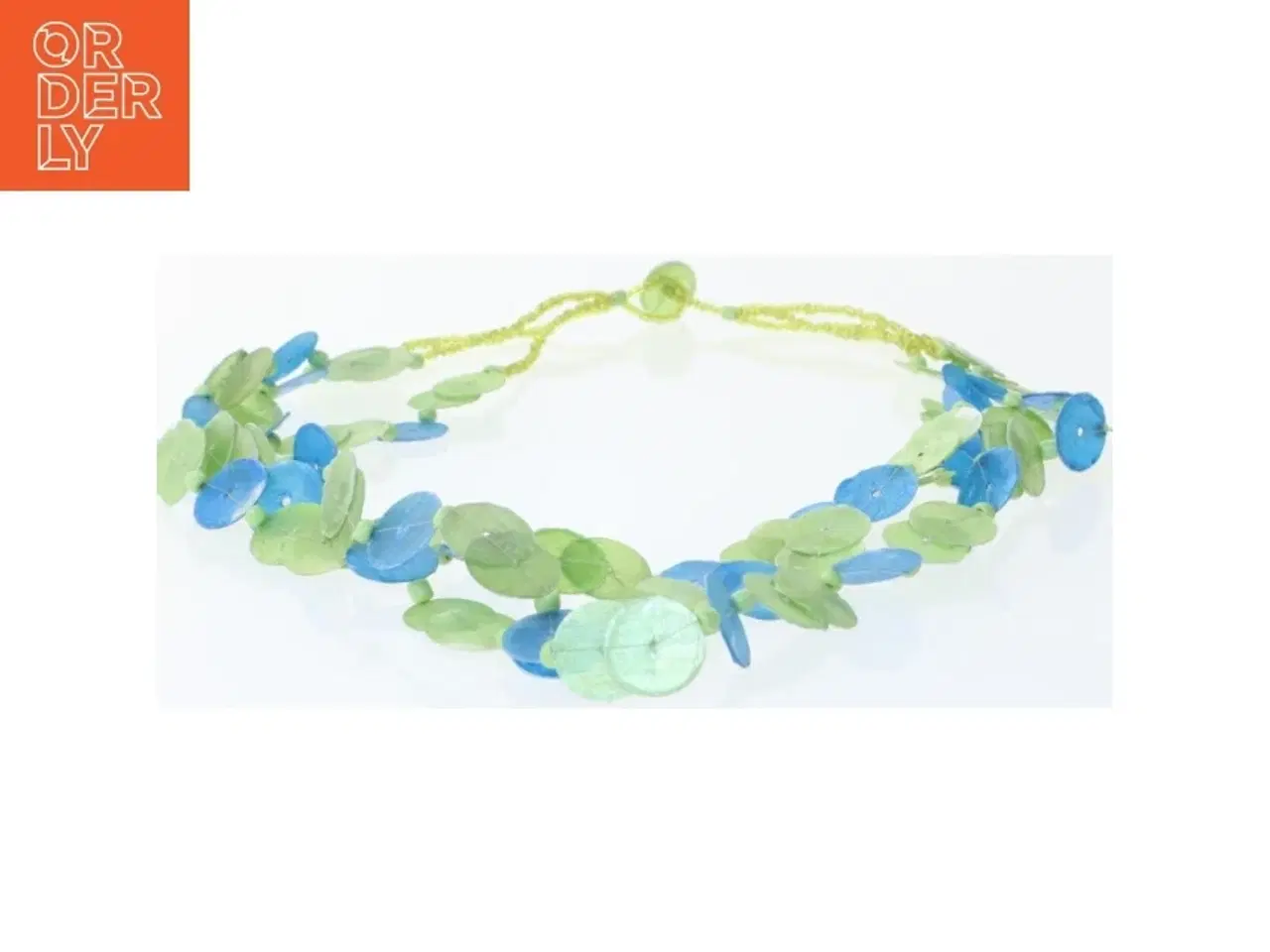 Billede 2 - Farverig halskæde (str. 50 cm)