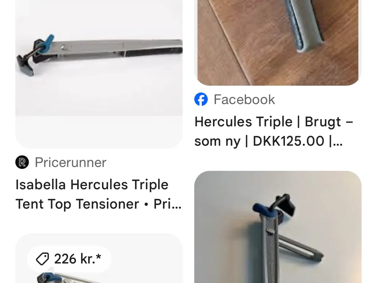 Billede 2 - Camping Sidespejl og Isabella Teltstrammer