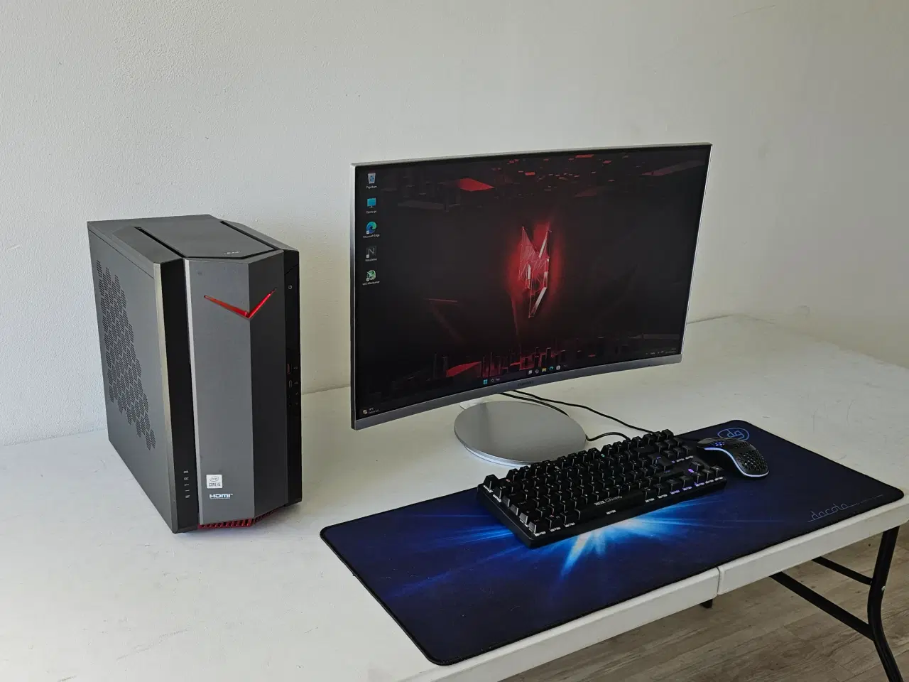 Billede 6 - i5 Nitro Gamer Pc + 27" Curved Gamer Skærm