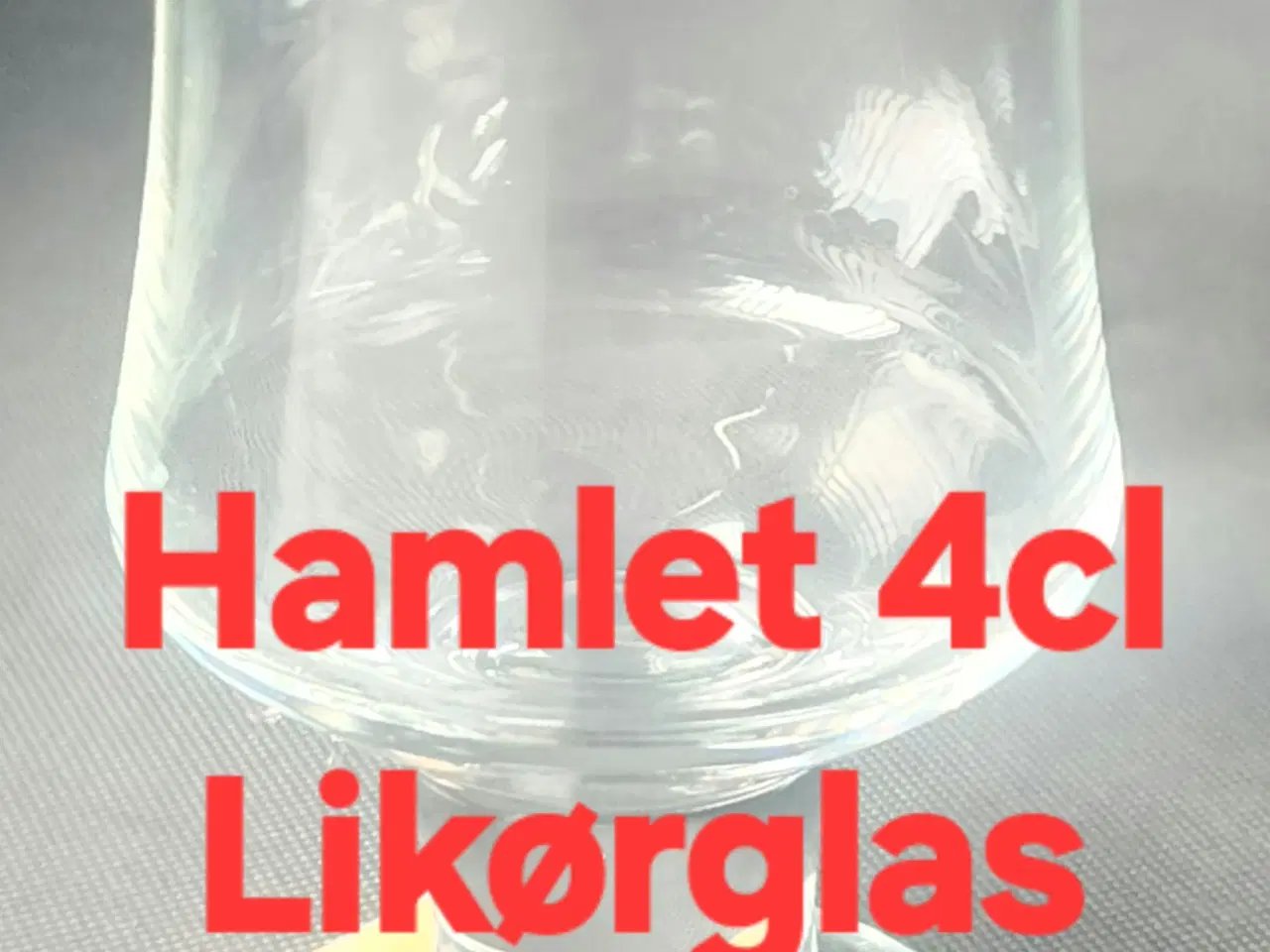 Billede 2 - Hamlet likørglas 
