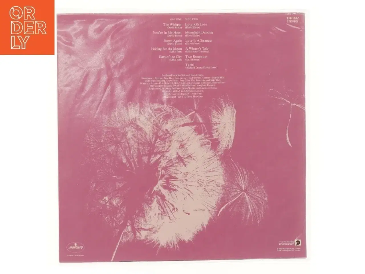 Billede 3 - LP af David Essex - The Whisper fra Mercury