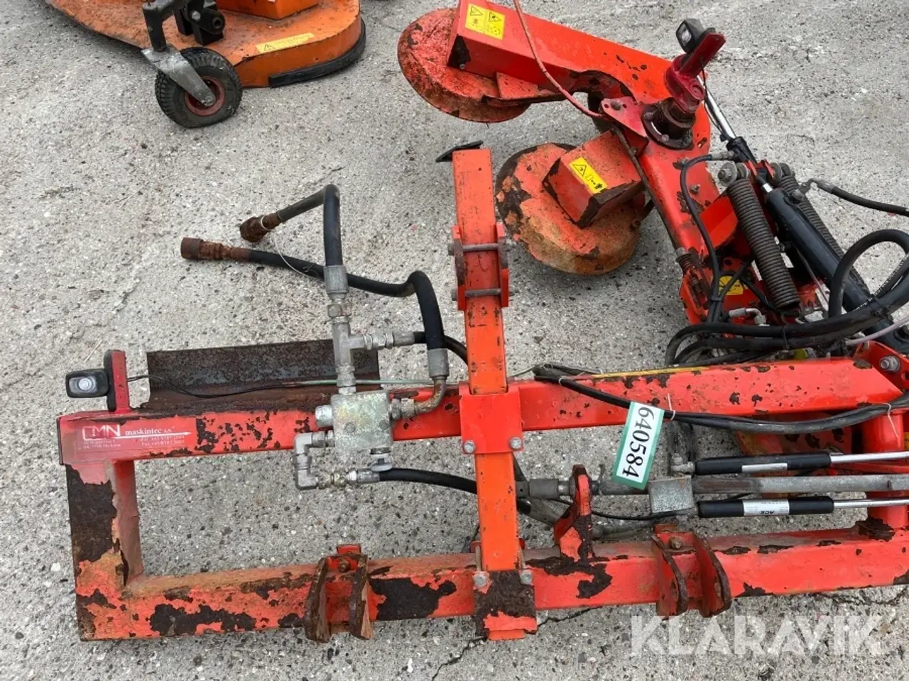 Billede 2 - Kantpæleklipper CMN hydraulisk