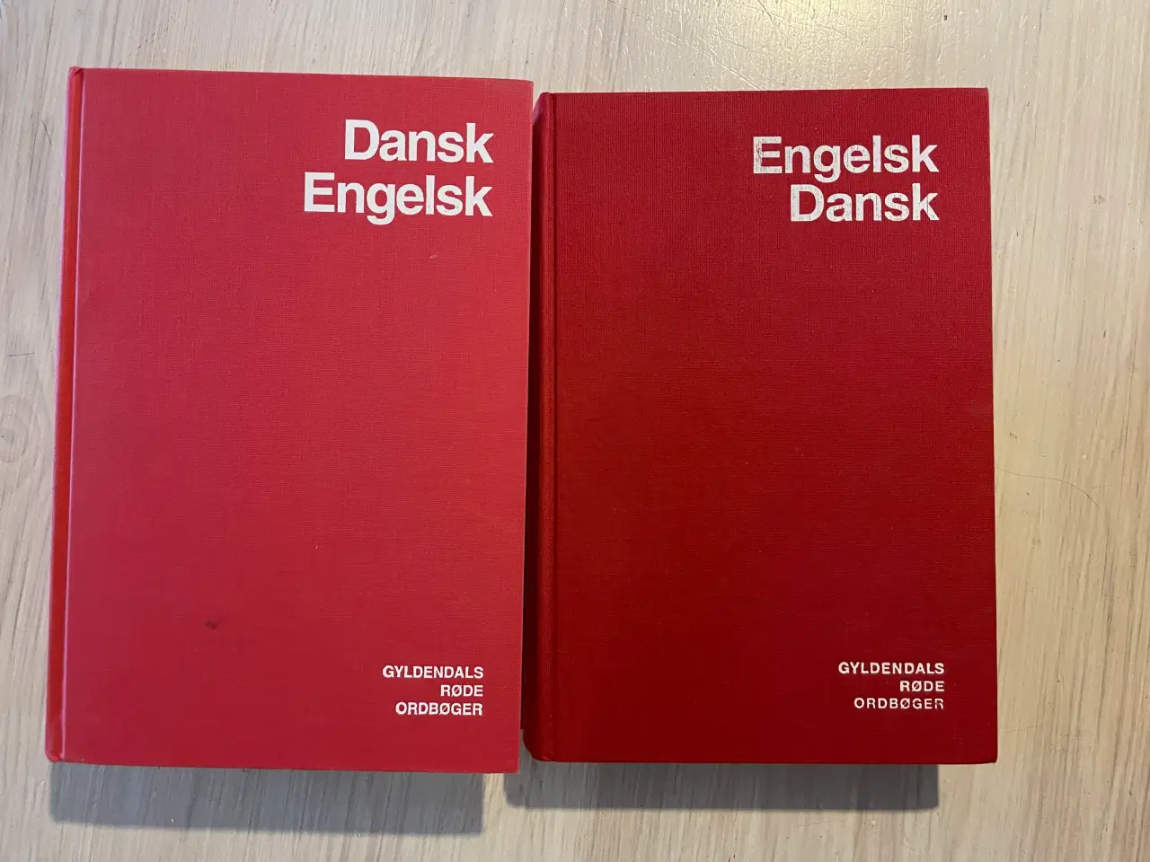 Billede 1 - ordbøger Gyldendal engelsk-dansk