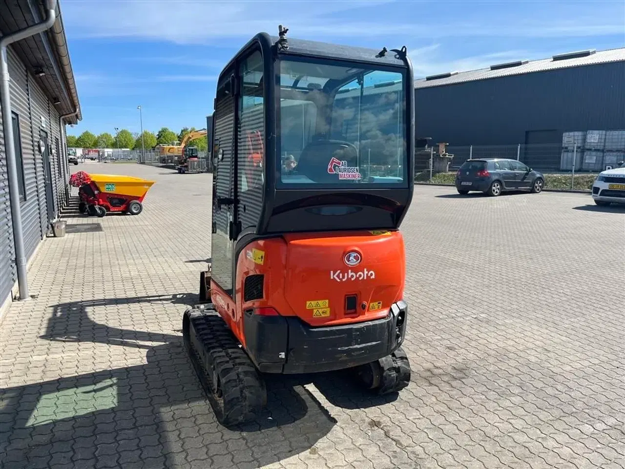 Billede 13 - Kubota KX019-4 Tiltfæste, Koblinger og haner og 3 skovle