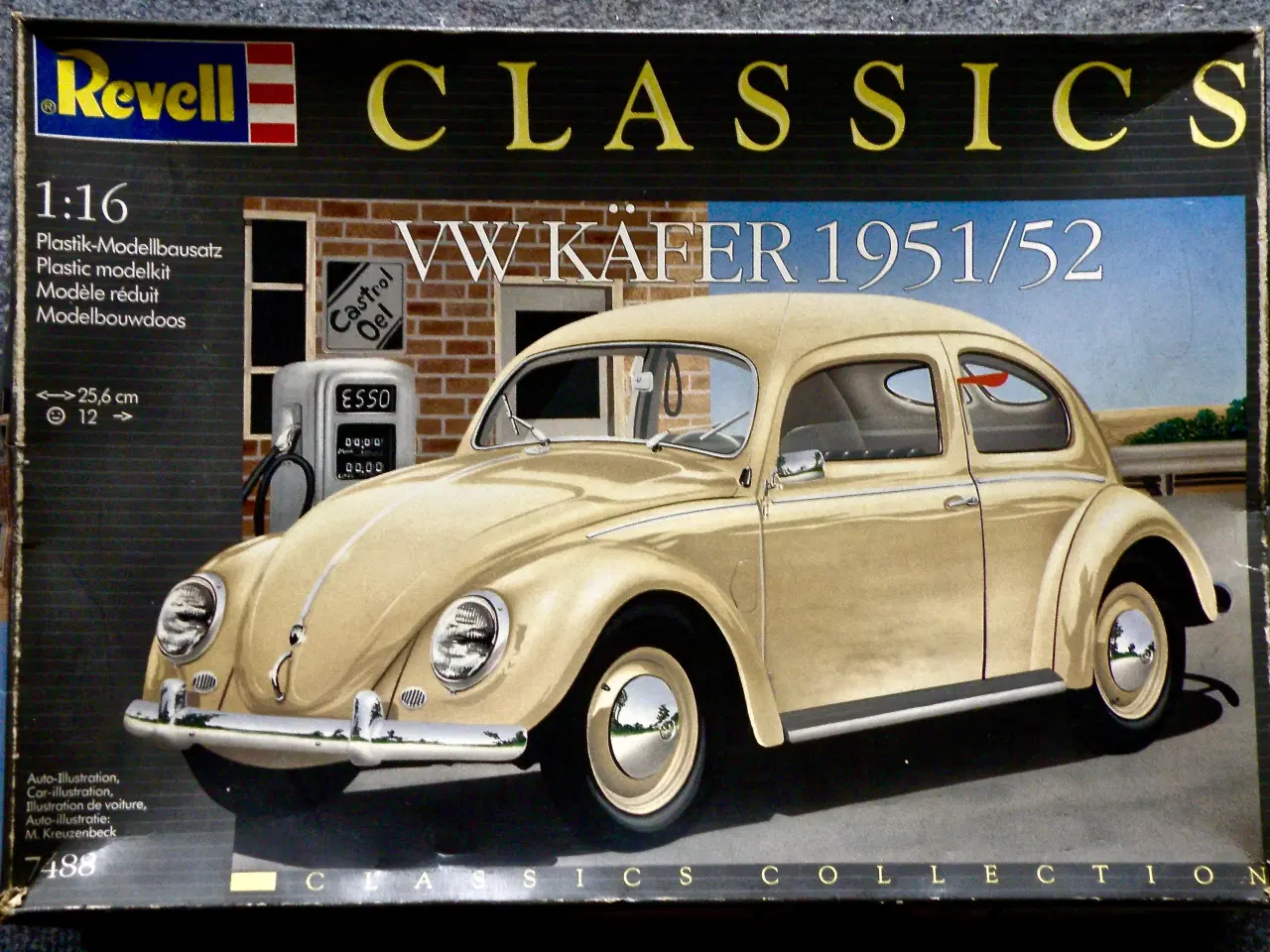 Billede 1 - REVELL - 1:16 VW 1951/52 byggesæt mint-box
