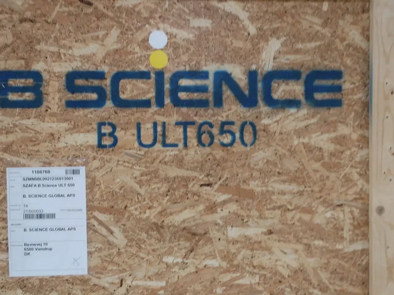 Billede 3 - Fryseskab B SCIENCE GLOBAL B-ULT 650