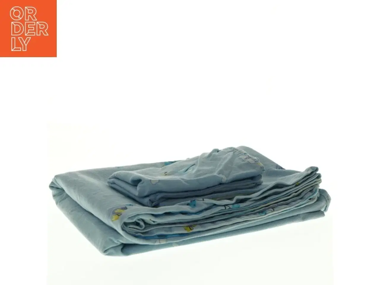 Billede 2 - Baby sengetøj  med dyreprint som nyt  (str. 42 x 36 cm 90 x 120 cm)