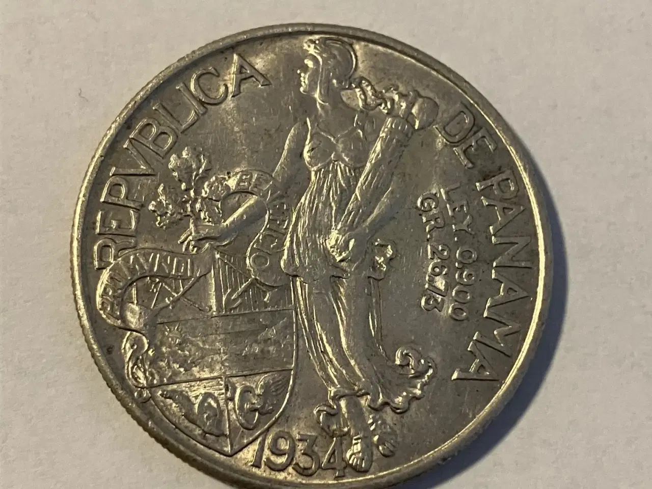 Billede 2 - 1 Balboa 1934 Panama