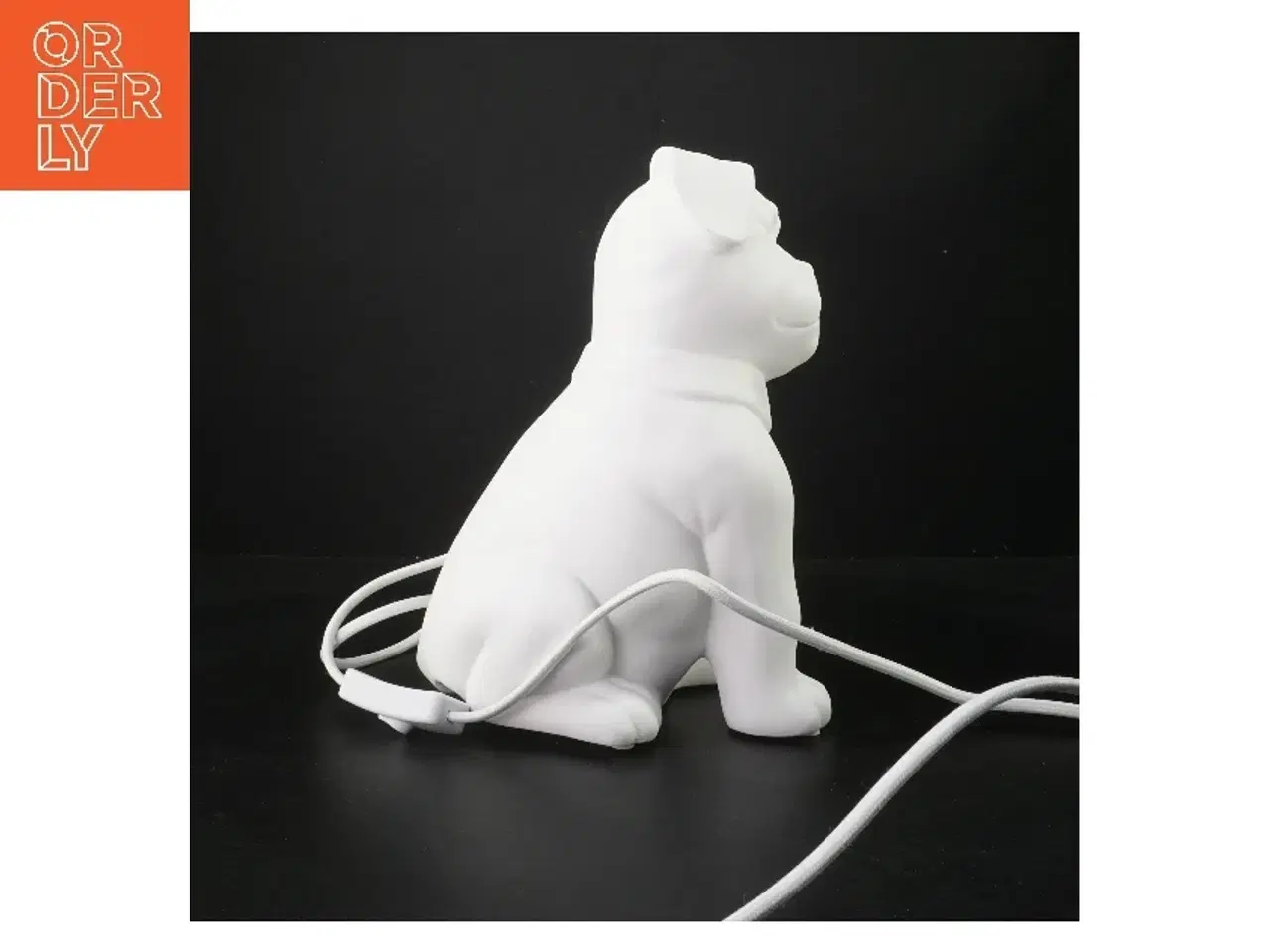 Billede 4 - Porcelæn Hundelampe (str. 27 cm)