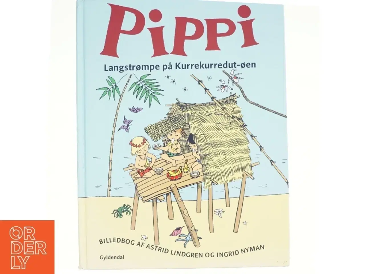 Billede 1 - Pippi Langstrømpe på Kurrekurredut-øen af Astrid Lindgren (Bog)