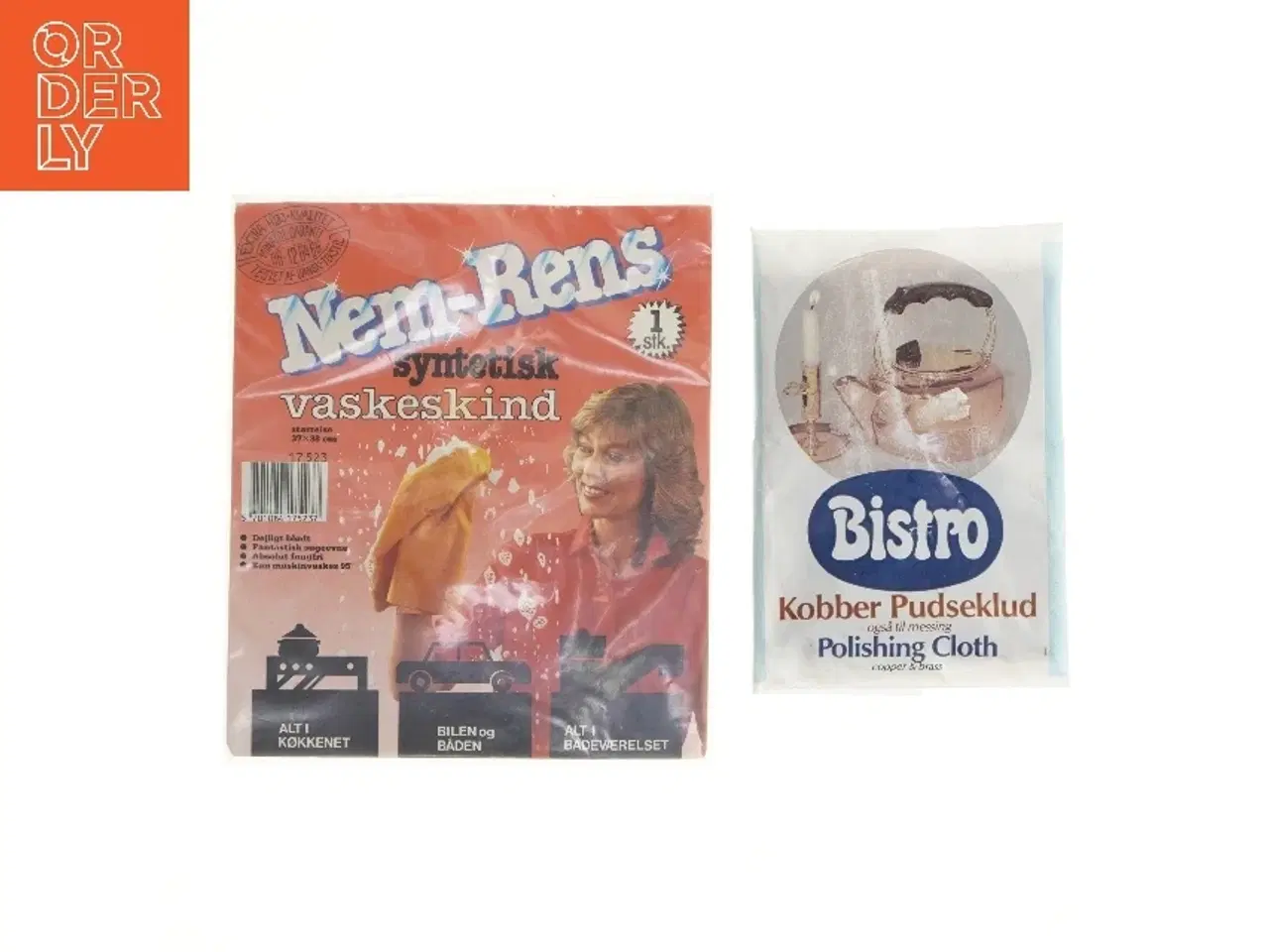 Billede 1 - Vaskeskind og pudseklud sæt fra Nem-Rens, Bistro
