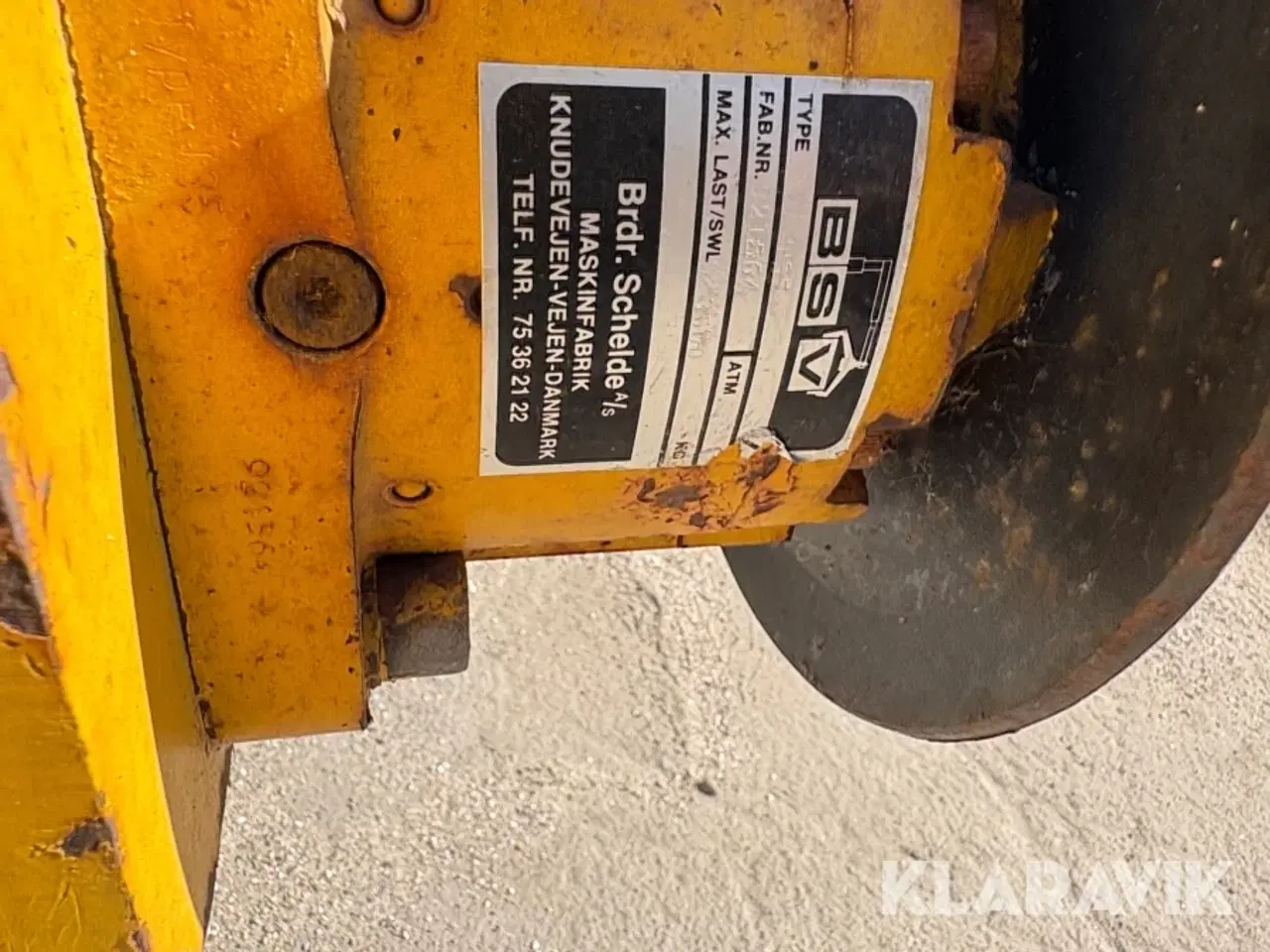 Billede 6 - Hydraulisk svelletang BSV 1740