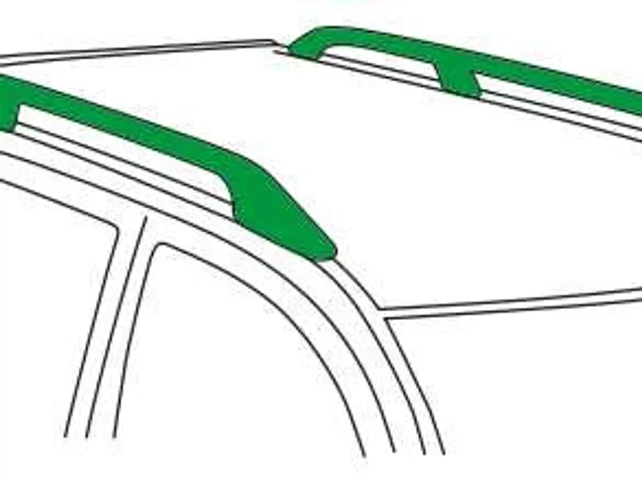 Billede 5 - Thule tagstænger 