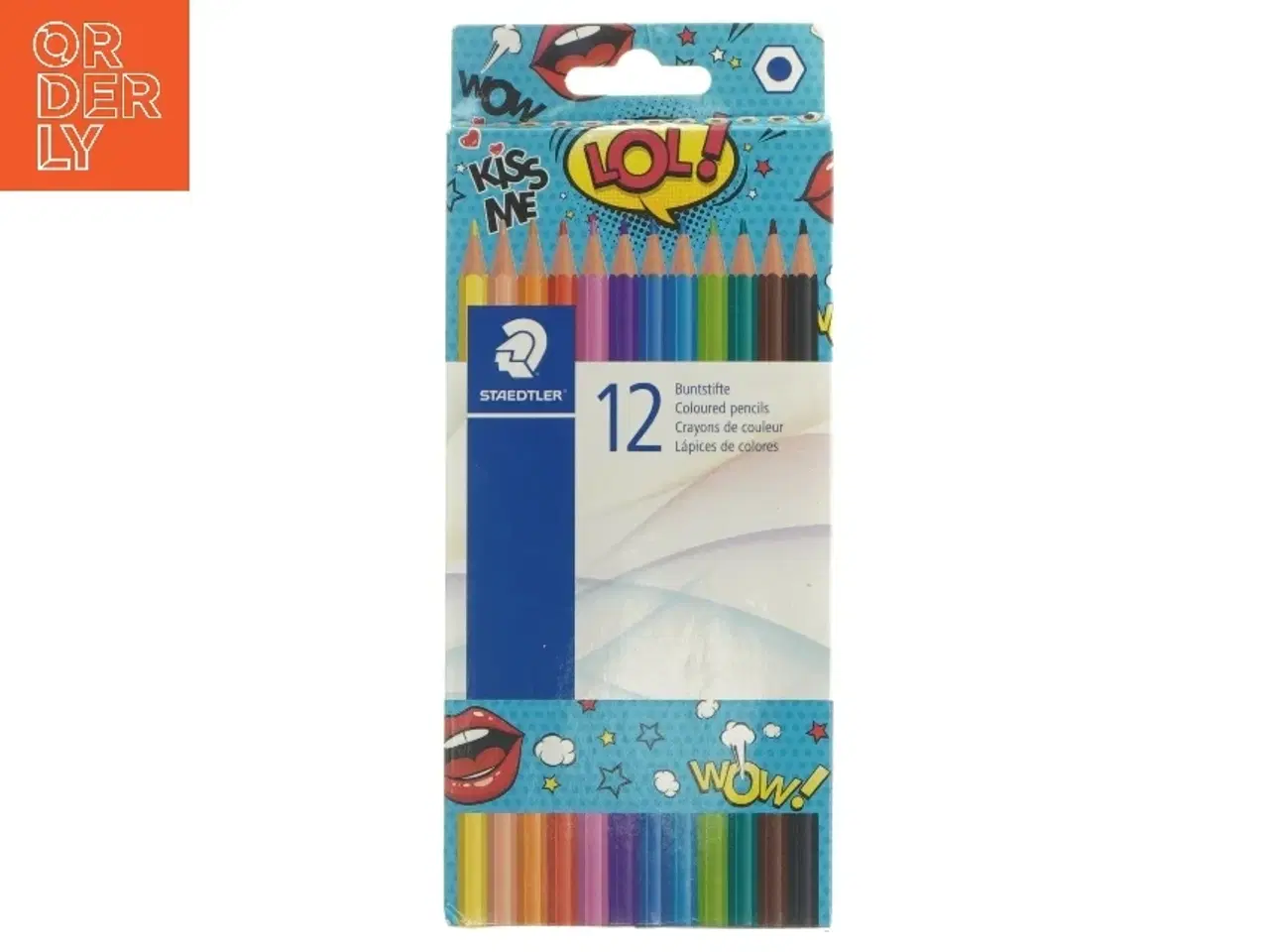 Billede 1 - Farveblyanter sæt (str. 20,5x9 cm)