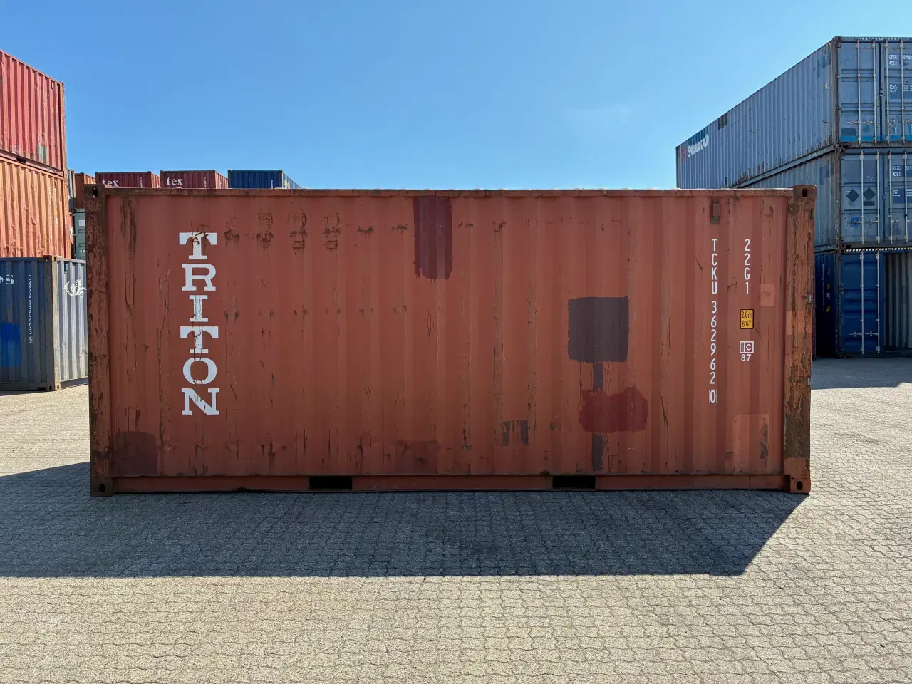 Billede 5 - 20 fods Container- ID: TCKU 362962-0