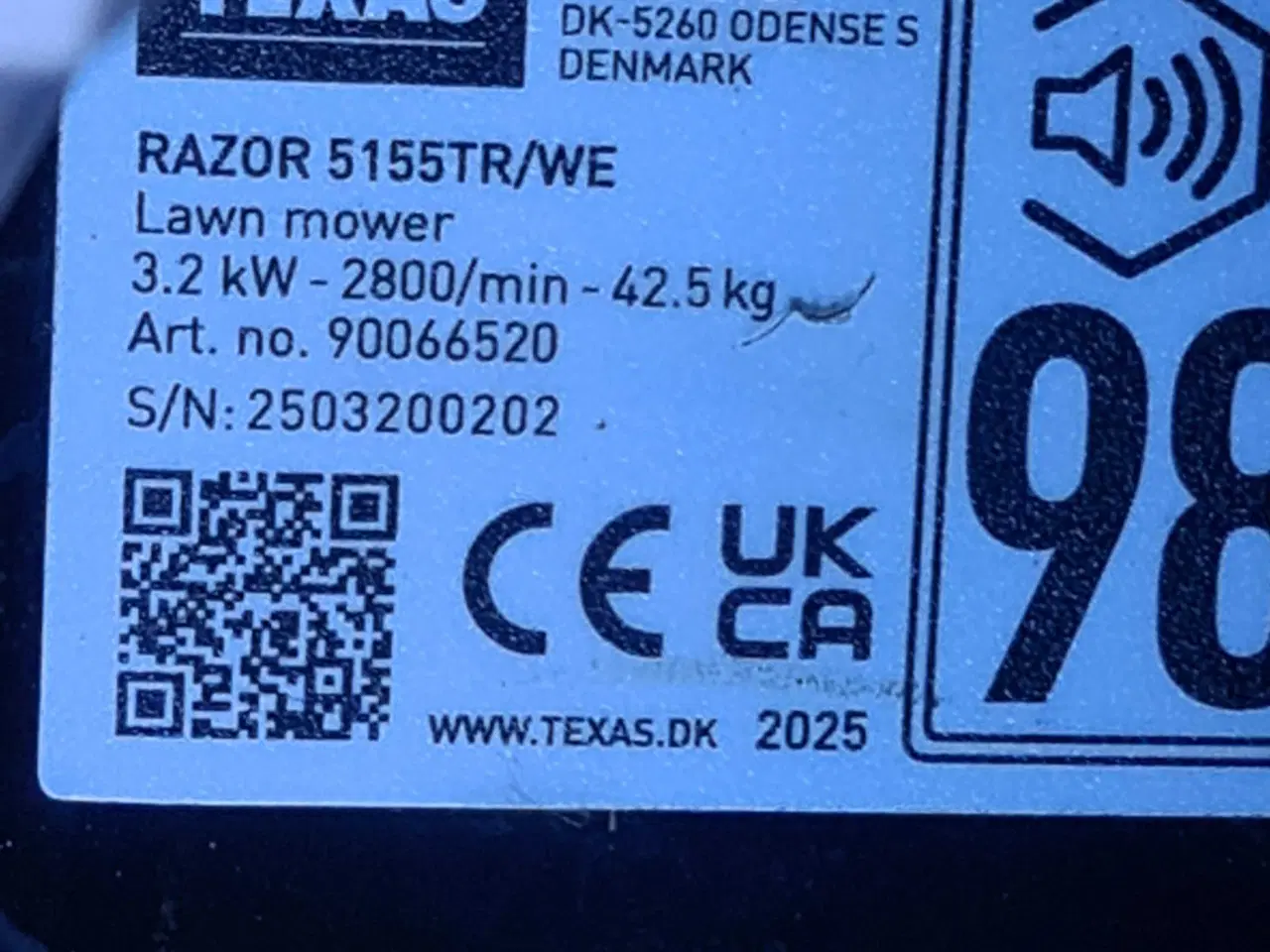 Billede 6 -  Texas Razor selvkørende plæneklipper 