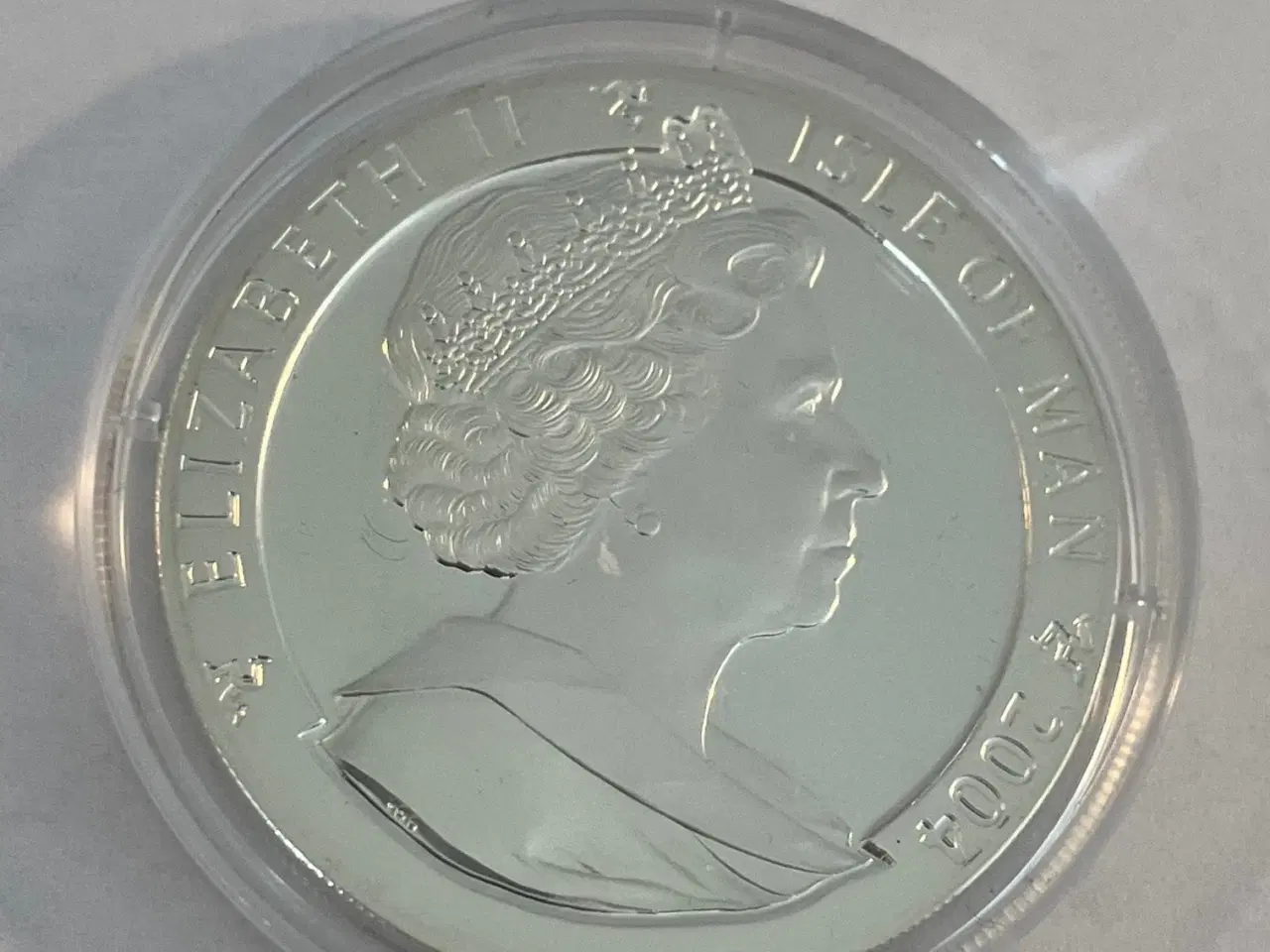 Billede 1 - 1 Crown - Isle of man 2004