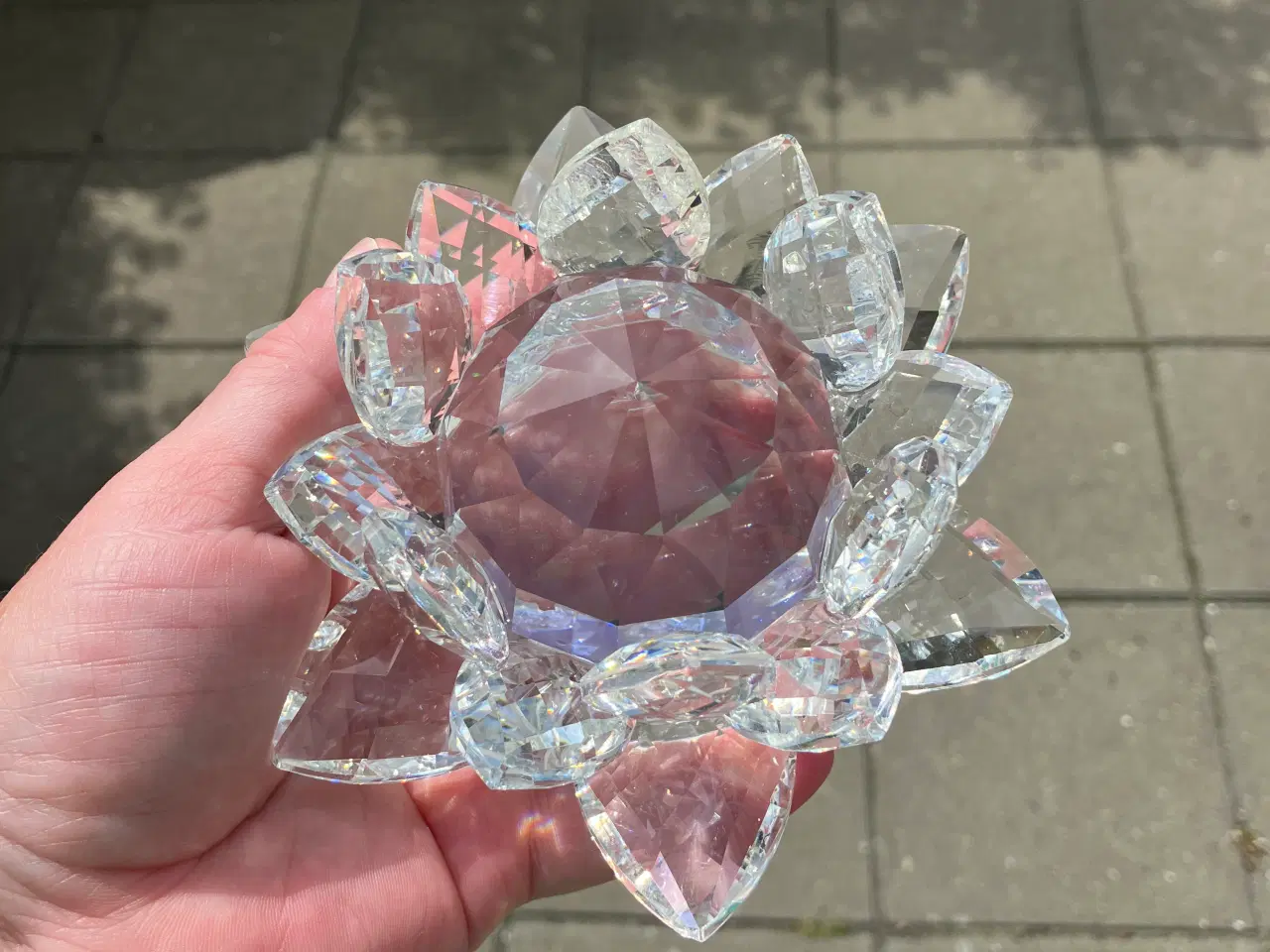 Billede 1 - Krystal lotusblomst