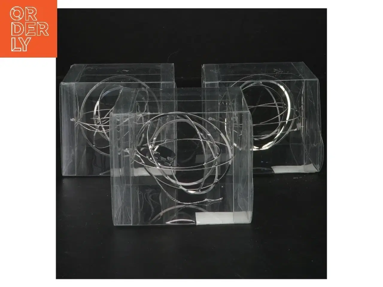 Billede 2 - Metal julepynt i pakke fra Det Gamle Apotek (str. 3 styk, ø 9 cm)