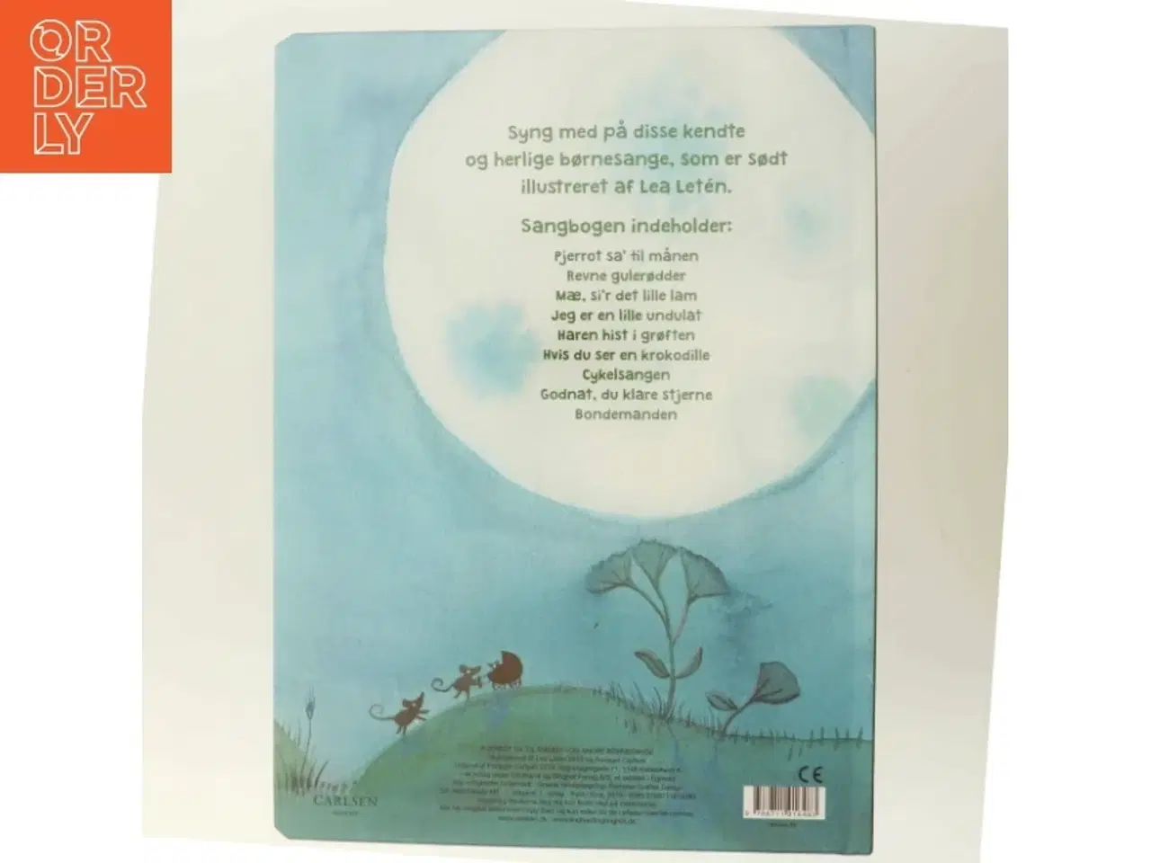 Billede 3 - Pjerrot sa' til månen - og andre børnesange af Lea Letén (Bog)
