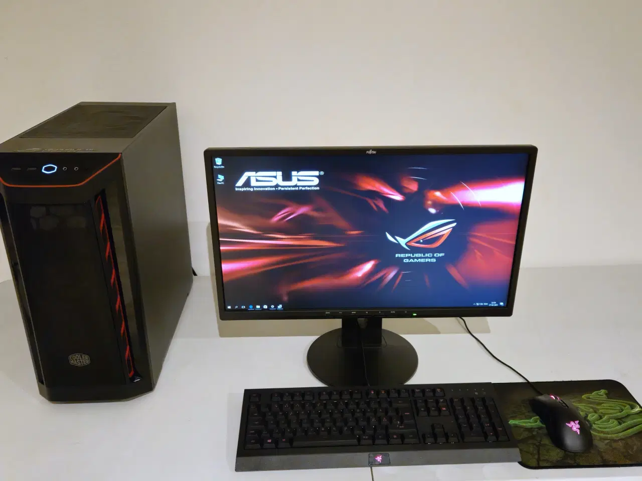 Billede 2 - ASUS RGB Gamer Pc+24" Skærm