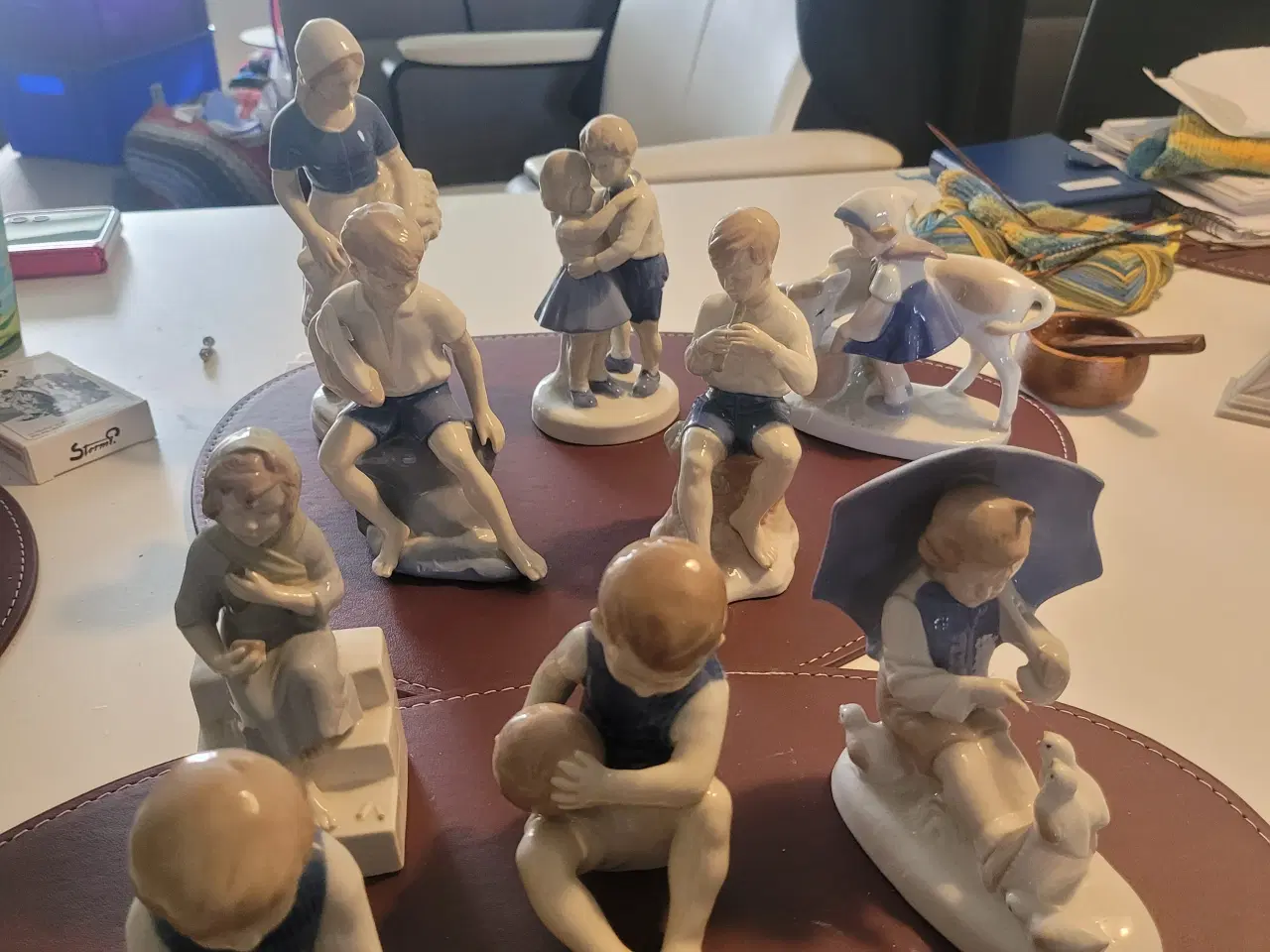 Billede 4 - Saksen porcelæn figur 9 stk 