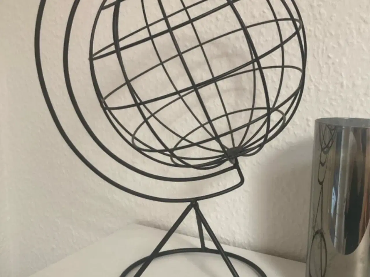Billede 1 - Globus i jern