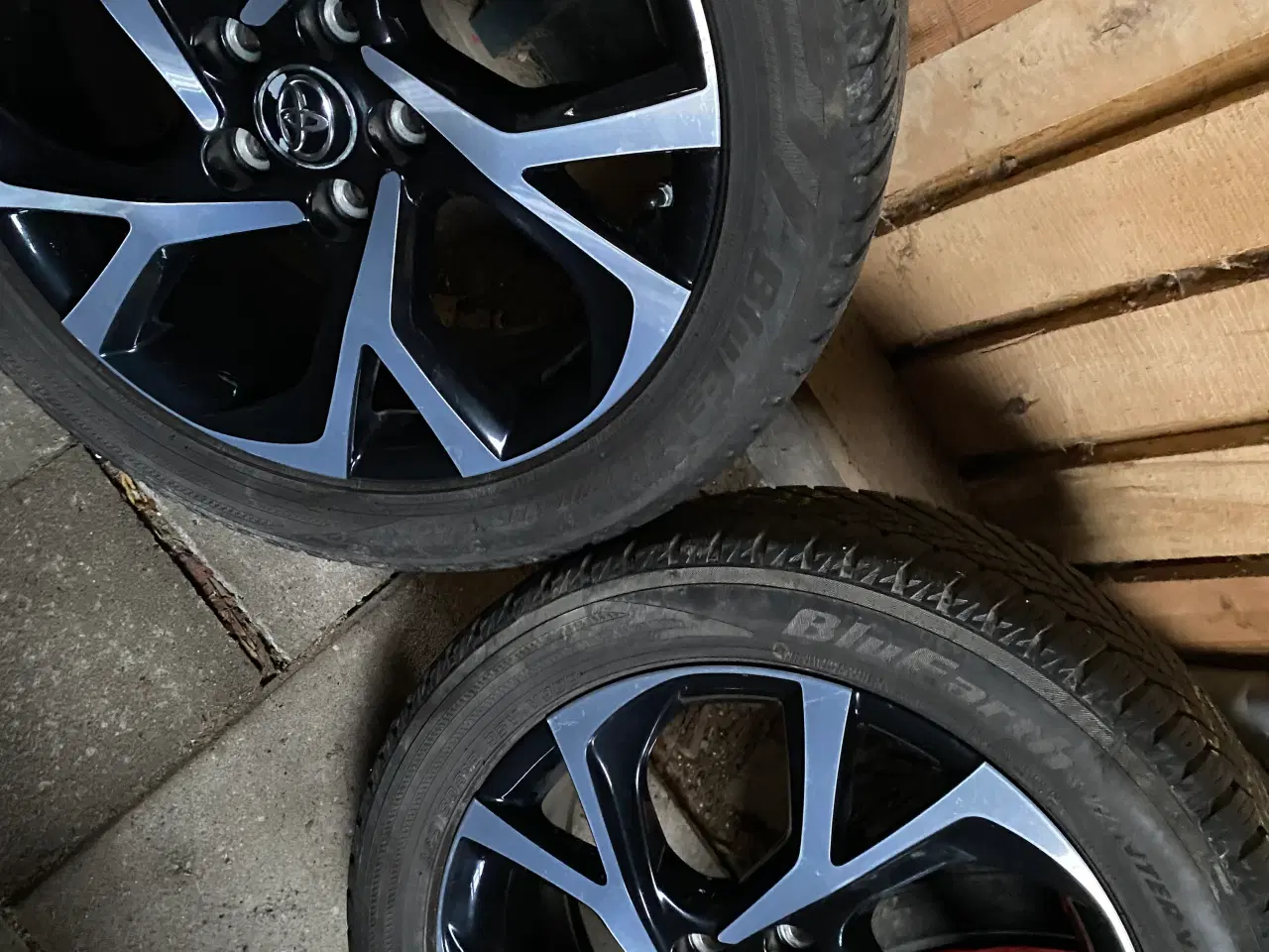 Billede 1 - Orginale Toyota chr fælge 5x114.18” med vinterdæk 